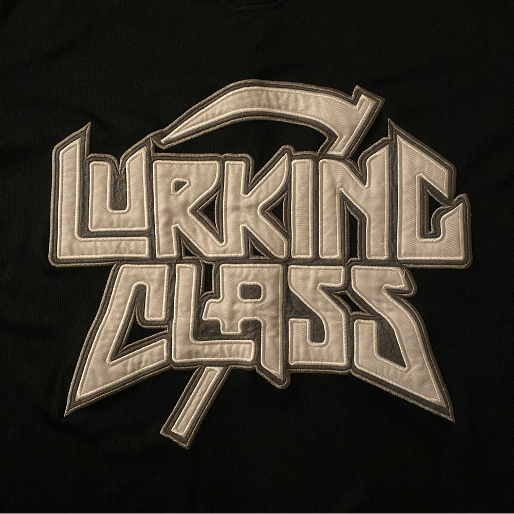 Lurking Class Black V-Neck Hockey Jersey